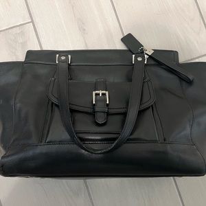 Beautiful leather black Coach purse